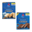 Atkins Protein Wafer Crisps Bundle, Peanut Butter & Chocolate Crème, Keto Friendly, 5 Count Each
