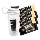Animal 100% Whey Protein Powder Samples & 25oz BPA Free Shaker Bottle – Real Instant Iced Coffee Whey + 20g of Protein, 120mg of Caffeine Meal Replacement with BCAA – Cold Brew Latte, 3 Single Packets