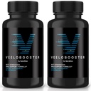 (2 Pack) VeeloBooster for Men, VeeloBooster Capsules, Advanced Dietary Supplement for Long-Lasting Energy, Maximum Power Formula, Male Support, Veelo Booster Pills Reviews (120 Capsules)