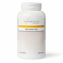 Integrative Therapeutics Betaine HCl - Digestive Support with Digestive Enzymes for Healthy Stomach Acidity* - Supports Gastric Function & Protein Digestion* - Dairy-Free - 250 Capsules (125 Servings)