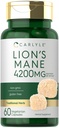 Carlyle Lions Mane Supplement Capsules | 60 Count | Vegetarian, Non-GMO & Gluten Free