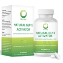 Natural GLP-1 Activator, Metabolism Support Supplement with Yerba Mate, Garcinia Cambogia Green Tea, White Kidney Bean Extract,