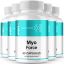 MyoForce Prime Capsules, Advanced Myo Force Prime Supplement Pills - Maximum Strength, All Natural Performance, Stamina & Energy Support, MyoForce Overall Wellness Formula Reviews (5 Pack)