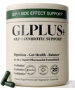 GLP-1 Support Supplement for Nausea, Bloating & Gut Health – Synbiotic Pre, Pro & Postbiotic for Women & Men, GLP-1 Users – Pharmacist Formulated, 20-in-1 (60 Capsules)