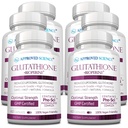 Approved Science® Glutathione - Glutathione 500 mg - Phospholipid Complex, Vitamin C, Bioperine - Top Antioxidant to Help Neutralize Free Radical - Vegan Friendly - 60 Capsules per Bottle - 6 Bottles