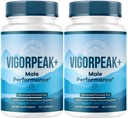 (2 Pack) Vigor Peak Capsules - Official VigorPeak Pills Advanced Premium Formula Support Maximum Strength, All Natural Ingredients Vitamins for Overall Health & Wellness, 120 Capsules for 2 Months