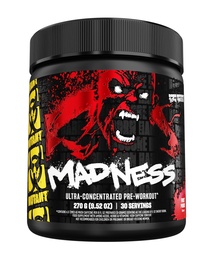 Mutant Madness (en anglais seulement) Performance de la poudre avant l'entraînement et mélange de pompe comprend L-Citrulline, Beta-Alanine, Taurine, L-Tyrosine (en anglais seulement) 270G (9,52 OZ) 30 portions