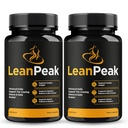 Original Lean Peak Advanced Pills Capsule, Advance Premium Official Leanpeak Formula, Natural Ingredients for Overall Health & Balanced Healthy Lifestyle | 60 Capsules Each Bottle (Pack of 2)