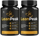 (2 Pack) Lean Peak - Lean Peak Advanced Capsules Support Premium Formula, LeanPeak Pills Maximum Strength All Natural for Overall Health and General Wellness Reviews, 120 Capsules for 2 Months