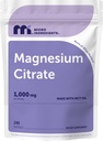 Micro Ingredients Magnesium Citrate 1,000 mg Per Serving, 240 Softgels | Magnesium Supplements for Men and Women | Made with MCT Oil | Non-GMO, Gluten Free