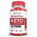 Justified Laboratories Boostline Keto ACV Gummies Extreme (2000 mg) - 60 Count - Formulated with Apple Cider Vinegar, Folate & Vitamin B12 - Non-GMO, Vegan, Gluten Free - 30 Servings