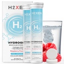 Molecular Hydrogen Tablets with Magnesium - 8 PPM Hydrogen Water Tablets for Drinking Water - Rich in Antioxidants, Supports Healthy Aging, Cellular Energy & Brain Health (60 Counts, Raspberry)