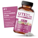 Women’s Advanced Intimate Care Probiotic | Vaginal Microflora & Daily Support for Urinary Tract, Yeast, Odor & pH Balance | Cranberry, D-Mannose & Hibiscus | Vegan, Non-GMO, 3rd-Party Tested, 60Caps