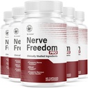 (5 Pack) Nerve Freedom Pro - NerveFreedom Pro Capsules, Supplement Support, NerveFreedom Pills All Natural Ingredients, Health Support Advanced Formula, 300 Capsules for 5 Month
