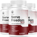 (3 Pack) Nerve Freedom Pro - NerveFreedom Pro Capsules, Supplement Support, NerveFreedom Pills All Natural Ingredients, Health Support Advanced Formula, 180 Capsules for 3 Month