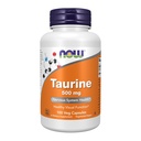 NOW Foods Taurine 500mg, 100 Capsules