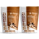 WELLNESS LABSRX Mushroom Powder, 25 in 1 Mushrooms Supplement - 2000mg, 25 Superfood Mishroom Lions Mane Powder with Chaga, Shiitake, Cordyceps, Reishi - Lion's Mane Mushroom - Pack of 2