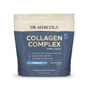 Dr. Mercola Collagen Complex Powder - Supports Skin Elasticity & Tissue Health - Multi-Source Collagen Types I, II & III - Non-GMO, Gluten-Free & Soy-Free - 10.89 oz (30 Servings) - Vanilla