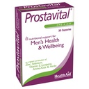 Health Aid Prostavital (Zinc, Selenium, Vit E, Lycopene ++) - Blister Pack 30 Capsules