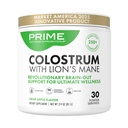 Prime Bovine Colostrum with Lion's Mane – Colostrum Powder & Lion’s Mane Mushroom Powder – Functional Mushroom – Organic Mushrooms for Gut & Immune Support – Gluten-Free, Non-GMO, 30 Servings