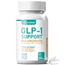 GLP-1 Support Weight Loss Supplement - Prebiotic Probiotic GLP1 Support for Women Men - Natural Support with Akkermansia Muciniphila for Fat Burn Gut & Metabolic Health Support