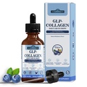 Liquid Collagen for Women & Men with Probiotic & Prebiotic, 3–in–1 Beauty Blend Plus Gut Support, Hydrolyzed Collagen Peptides Liquid for Skin Hair Nail Support & Digestive health, Collagen Burn Drops