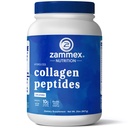 Zammex Collagen Peptides Powder, 90 Servings, Unflavored Instant Powdered, Pure Hydrolyzed Collagen Protein Powder (Type I, III) 100% Grass Fed, Paleo & Keto, Non-GMO, for Skin Hair Nail Joint