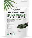 Comprimés de Chlorella Biologique 400 Count.