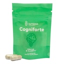 Cogniforte Nootropic Brain Supplement with Bacopa Monnieri, L-Theanine, Ginkgo Biloba, Taurine & Caffeine | Memory, Focus & Mental Clarity Support | Cognitive & Energy Capsules, 10 Count