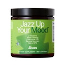Jazz Up Your Mood - L-Theanine, Asian Ginseng, CoQ10, Bacopa & Alpha-GPC – Daily Focus & Clarity Support - 30 Servings