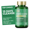 XKQ 15 Days Cleanse to Daily Gut Support help support digestive comfort and gut balance, making it an ideal reset for those looking to refocus on gut health as part of a daily routine