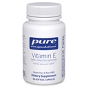 Pure Encapsulations Vitamin E (with Mixed Tocopherols) - Antioxidant Protection & Cellular Function - Contains Mixed Tocopherols - Non-GMO - 90 Softgel Capsules