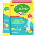Culturelle® Kids Probiotics and Electrolytes Hydration Super Duo, Strawberry Lemonade, Sugar Free‡ Powder Packets for Immune and Digestive Support, 30 Count