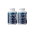 CORREXIKO Marine Collagen Supplement Pills - 1800mg Hydrolyzed Collagen Peptides per Serving with Added Hyaluronic Acid, Vitamin C & Minerals - for Hair, Skin & Nails - 240 Capsules 2 Month Supply