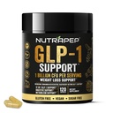 NutraPep GLP-1 Support Weight Loss Probiotic Supplement - Women Men Natural Appetite Suppressant & Metabolism Booster - Daily GLP1 Support to Activate Fat Burn Support Healthy Gut Curb Hunger