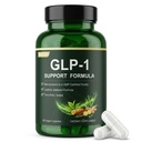 GLP-1 Support Supplement for Appetite Control & Weight Management – Metabolic Support with Green Tea, Yerba Mate, Ceylon Cinnamon & Turmeric Extract – Vegan, 90 Count