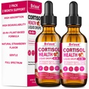 Cortisol Supplements Detox for Women - 20-in-1 Cortisol Reducer,Manager,Lower w/Ashwagandha,Magnesium,L-Theanine,Saffron,Rhodiola for Hormone Balance/Sleep/Stress Relief,Strawberry Flavor