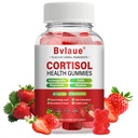 Cortisol Supplements for Women & Men - Cortisol Reducer Detox Manager with Ashwagandha/Magnesium/L-theanine/GABA/Vitamin B6 for Mood/Sleep/Stress Relief 90 CT Strawberry Flavor Gummies