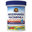 Vitalitown Akkermansia Probiotic GLP-1 with Chicory Inulin | 2 Billion TFU | Akkermansia Muciniphila Probiotics for Men & Women | Gut Health | Digestion | Non-GMO | 60 Veg Caps