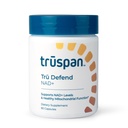 TruSpan Tru Defend NAD+ Supplement, Niacinamide 500mg, Cellular Energy & Metabolic Support, NAD Booster for Energy, 80 Capsules, 40 Servings
