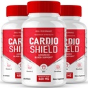 Cardio Shield Advanced Blood Formula Capsules, Official CardioShield Supplement Pills - Extra Strength, All Natural Healthy Circulation & Stable Levels, Glycogen Support Formula Reviews (3 Pack)