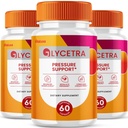 (3 Pack) Glycetra Capsules, Glycetra Blood Support Supplement Advanced Formula Premium Blend All Natural Balance Flow, Glicetra Pills Maximum Strength Glycogen Support Health Wellness Review (180 Ct)