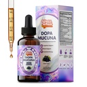 Well&Whole Gentle Dopamine Supplements, Mucuna Pruriens with L-Tyrosine, Daily Energy & Focus, Ashwagandha Extract, Rhodiola Rosea, Alcohol-Free, Sugar-Free, 60 mL