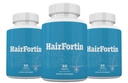 (3 Pack) Hair Fortin Vitamins Advanced Formula for Hair Growth Support*, HairFortin Capsules, 180 Count