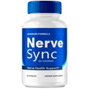 Nerve Sync Capsules, Official Nerve Sync Advanced Nerve Health Supplement Pills - Maximum Strength, All Natural Healthy Circulation & Stable Levels, NerveSync Support Reviews (60 Capsules)