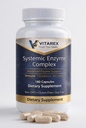 Systemic Enzyme Complex, 180 Capsules, with Protease, Bromelain, Papain, Rutin & Serrapeptase, Non-GMO, Gluten-Free