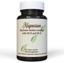 Magnesium Glycinate 500mg with Vitamin D3 + K2 – Small Easy-to-Swallow Capsules for Sleep, Muscle, Bone & Heart Support – Doctor Formulated, Non-GMO, Made in USA -120 Capsules