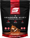 Granite Supplements The Meadows Whey Protein Isolate Protein Powder for Lean Muscle with 150 Calories, 2g Fiber, 1g Sugar (30 Servings), Rich Chocolate Flavor