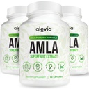 Alevia Amla Superfruit Extract 1000mg – Supports Weight Management, Healthy Digestion & Metabolism – Promotes Radiant Skin, Hair Strength & Anti-Aging – 180 Capsules