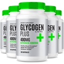 NutraRize (5 Pack) Glycogen Plus Capsules, Blood Support Supplement, All Natural Health Pills, Premium Formula for Overall Wellness, Official Glycogen + Reviews (300 Capsules)